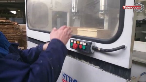 STROMAB BIG BLOX - Станок для обработки строительного бруса