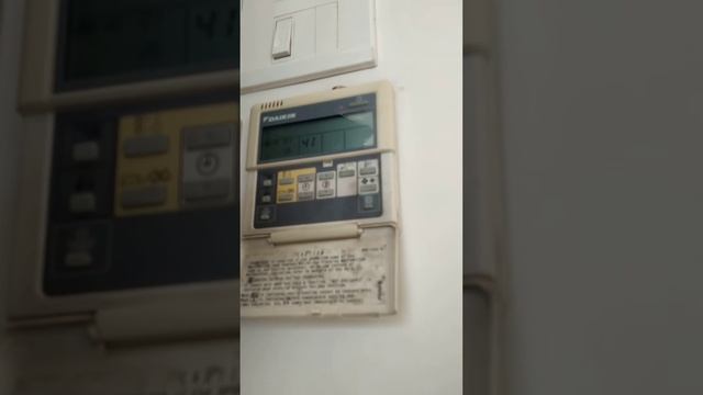 Daikin VRV remot controls settings смотреть онлайн