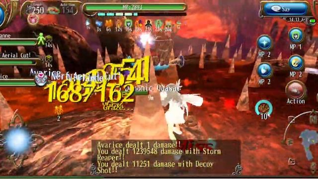 Dual Sword vs Demonic Quasar Ultimate (0:45) - Toram Online смотреть онлайн