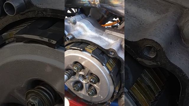 YAMAHA YZ85 2004 CHANGE CLUTCH BASKET