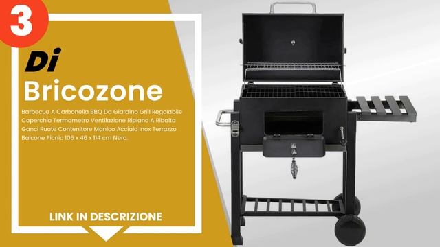 I 5 migliori barbecue a carbonella con coperchio смотреть онлайн
