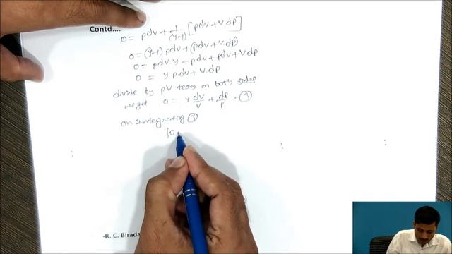 Work Done in Reversible Adiabatic Process смотреть онлайн