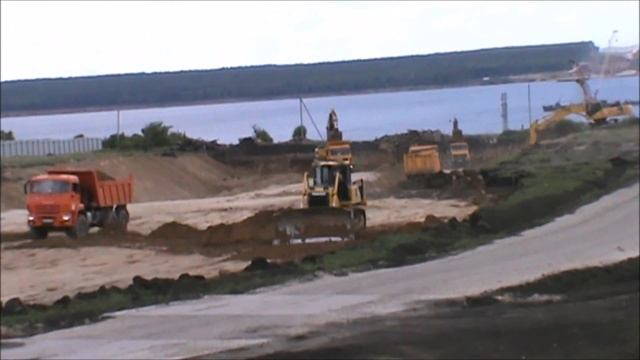 Мост в Самарской обл.01.06.20.Работы на стапеле.РОКАДА в деле! Bridge Togliatti-Klimovka. смотреть онлайн