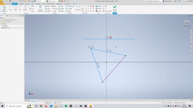 How to Access The Secret Triangle Tool in Autodesk Inventor смотреть онлайн
