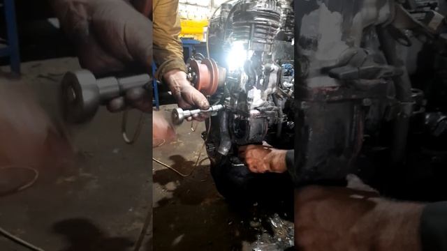 установка насоса на мтз смотреть онлайн