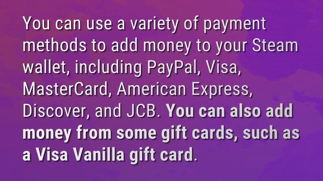 Can you add funds to Steam with a prepaid card? смотреть онлайн