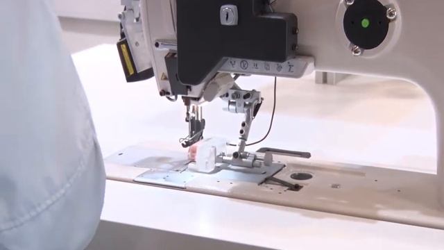 JUKI LU-2810A70BBS/SADE052 with Side Air Bag Sewing Control System смотреть онлайн