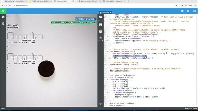 Create a Bluetooth door sensor for Home Assistant смотреть онлайн
