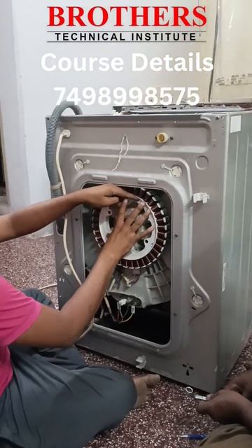 Inverter Washing Machine Direct Drive #inverterwashingmachine #directdrive #course #training #repai смотреть онлайн