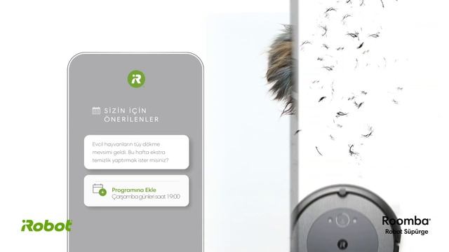 iRobot Roomba i3+ Uygulama Özellikleri смотреть онлайн