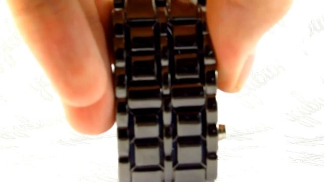 Светодиодные часы iron samurai черные смотреть онлайн