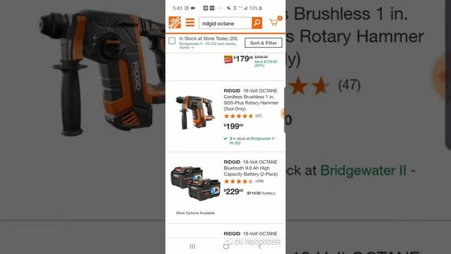 🔶RIDGID OCTANE DEALS GALORE AT DEPOT !! 💥 EXPLOSIVE 💥 смотреть онлайн