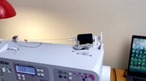 Bobbin threading on the FS-155 Brother Machine