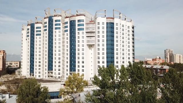 Олимп / Мегалит в Королёве с дрона 20 сентября 2017 г. смотреть онлайн