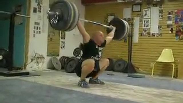 Jeff - Snatch 228 lbs (103 kg) - 7.11.09 смотреть онлайн