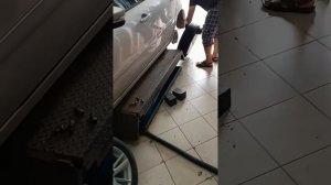 Появилась вибрация после 100км.час.Делаю балансировку колес.