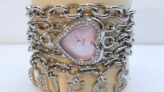 Ladies Guess Charm Designer Fashion Watch смотреть онлайн