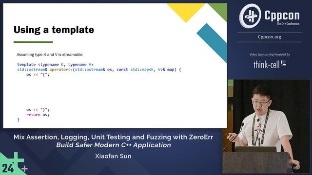 Build Safer Modern C++ Application: Mix Assertion, Logging, Unit Testing and Fuzzing with ZeroErr смотреть онлайн