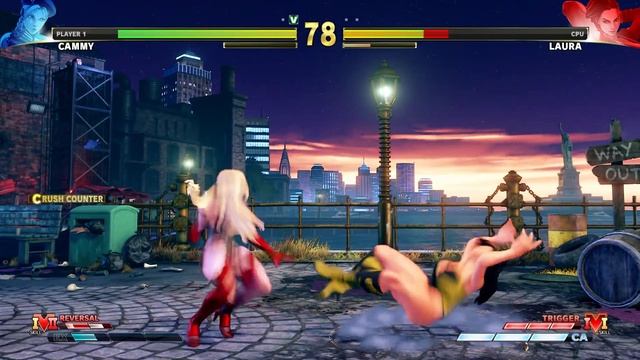 Laura makes fun of Cammy about the clothes but she will pay for it! Street Fighter V CE Mod смотреть онлайн