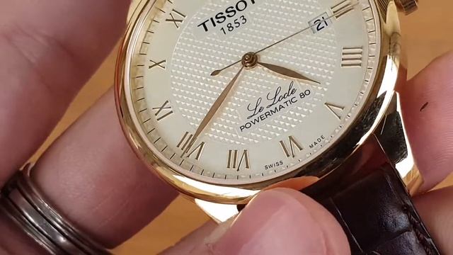 TISSOT LE LOCLE POWERMATIC 80 T0064073626300 смотреть онлайн