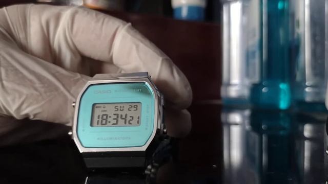 RELOJ CASIO A168WE ACABADO ESPEJO смотреть онлайн