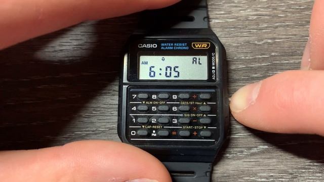 Casio CA-53W-1CR In Depth Review CASIO CALCULATOR WATCH!!