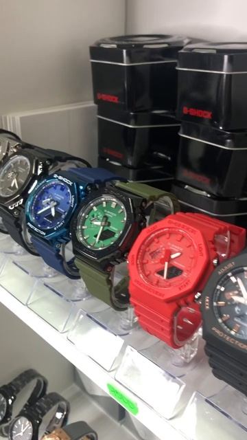 Поступление новых моделей часов Casio G-Shock GA-2100 смотреть онлайн