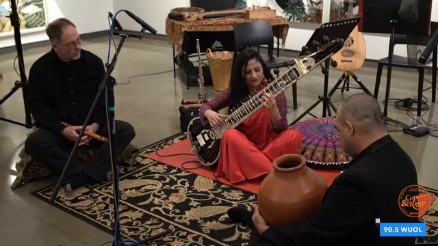 Raag Kalyaan Trio: Dr. Meena Khan Atif-sitar, Gregory Acker-bansuri, Jon Silpayamanant-ghatam смотреть онлайн