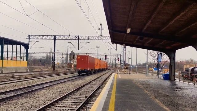 Deszczowe pociągi ze stacji Legnica 29.01.2022r. смотреть онлайн