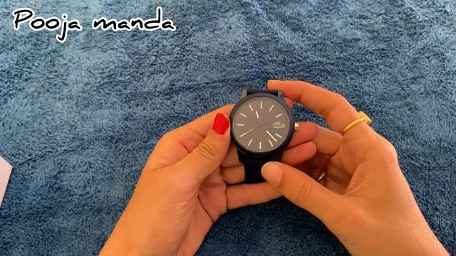 Lacoste watch // Review // pooja manda смотреть онлайн
