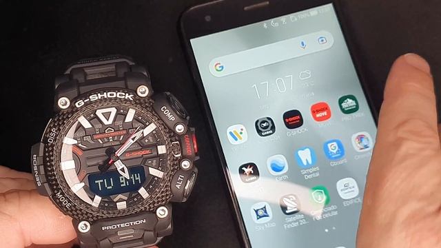 CASIO G-SHOCK GRAVITYMASTER GR-B200-1A смотреть онлайн