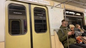 Вся Замоскворецкая линия Московского метрополитена. Алма-Атинская - Ховрино