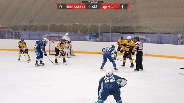 ХК«НПО Аврора» vs ХК «Tigers-2» смотреть онлайн