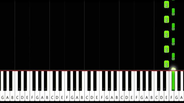 Игра в кальмара - простые песни на фортепиано смотреть онлайн