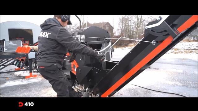 Combiné à bois PALAX D410 par MARY AGRI смотреть онлайн