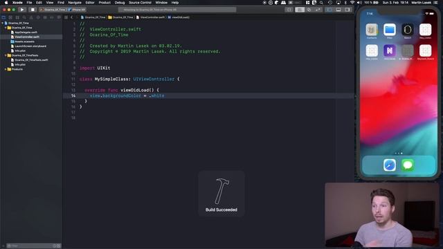 First iOS App with Programmatic UI (No Storyboard) смотреть онлайн