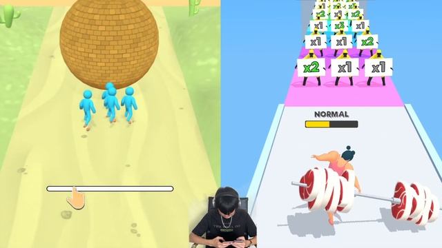Rescue Push 3D vs Weight Runner - Gameplay Walkthrough Max Levels (Part 1) смотреть онлайн