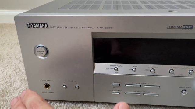 How to Factory Reset Yamaha HTR-5835 5.1 Home Theater Surround Receiver смотреть онлайн