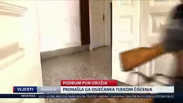 Dnevnik - Podrum pun oružja pronađen u Osijeku смотреть онлайн