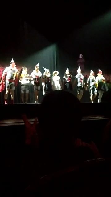 Поклоны после спектакля 