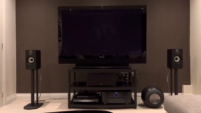 B&W 607 Anniversary Edition Marantz 8015 2 channel Sound Demonstration - Hear the Bass 🤩 смотреть онлайн