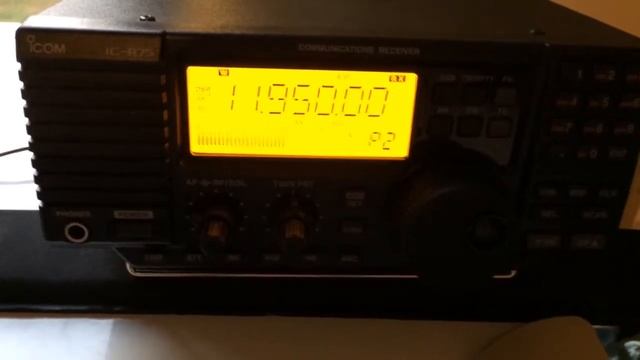 New Receiver iCom R75 and New Longwire Antenna смотреть онлайн