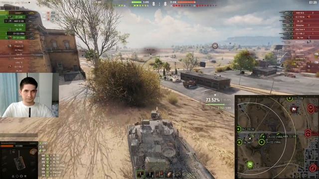 БОЙ НА ЛЕОПАРДЕ 6К УРОНА. Мир танков. Leopard 1. World of tanks смотреть онлайн