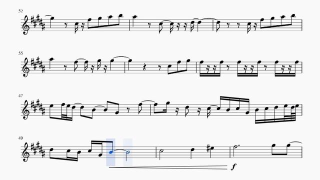 Euphoria by Loreen. Thomas G:son & Peter Boström. Minus for alto sax смотреть онлайн