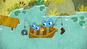 Kit^n^Kate: Something Fishy (Full episode #52) Cartoon For Kids Journey to Wonderland