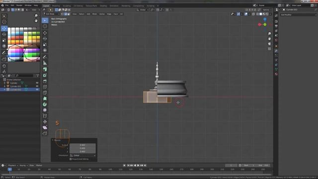 Моделирование фонтана в Блендере.Modeling of a Fountain in Blender.Substance Painter-текстурировани смотреть онлайн