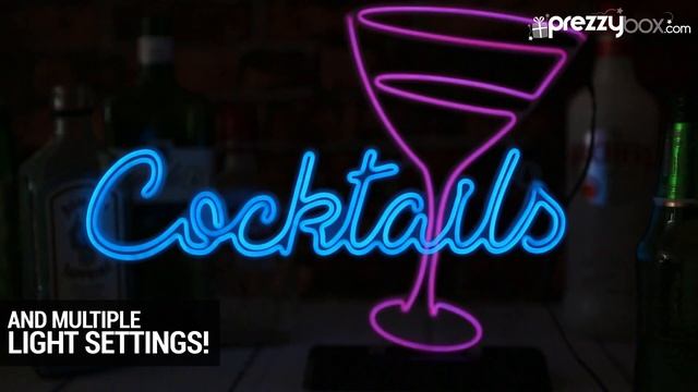 Cocktail Neon Effect Sign - Happy Hour, Every Hour! смотреть онлайн