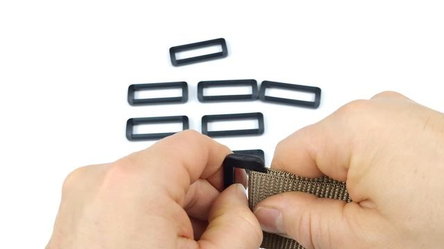 Однощелевая пряжка, рамка, шлевка 40мм, черный, 50шт. смотреть онлайн