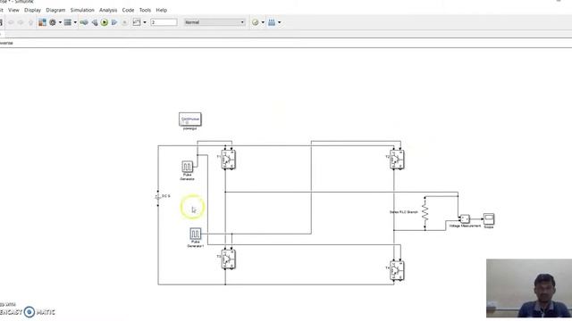 Matlab simulation 1 Phase full bridge PWM inverter using IGBT Transistor смотреть онлайн