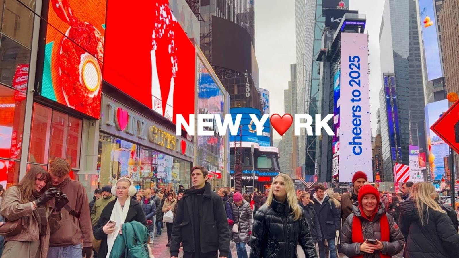 NYC Walk🗽New Year’s Eve 2025 Prep In New York City 🎉 ☔️Rainy Saturday In Manhattan | Dec 2024